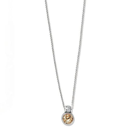 Meridian Geo Round Mini Necklace