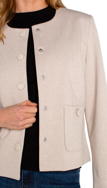 Boxy Cropped Jacket