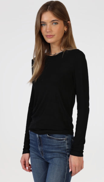 Long Sleeve Modern Rib Crew