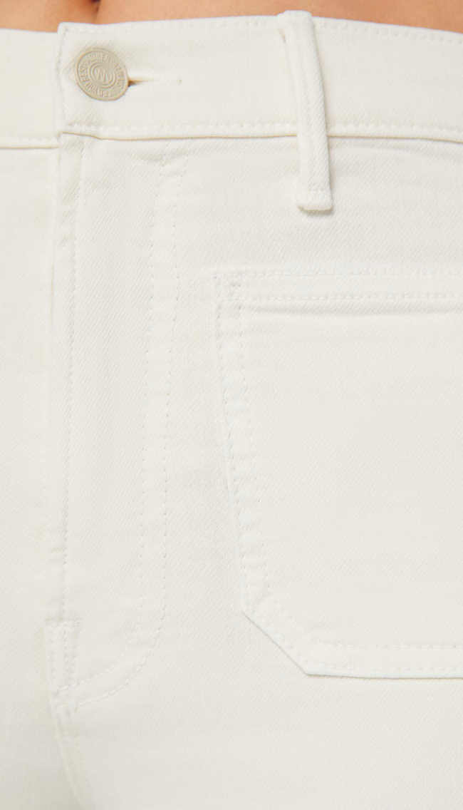 The Hustler Patch Pocket Flood - Cream Puffs