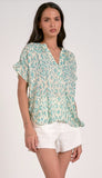 Short Sleeve Vneck Top