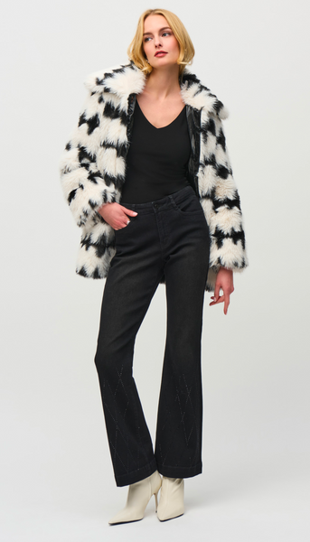 Reversible Faux Fur Coat