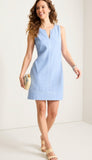 Palm-A-Dora Split Neck Dress