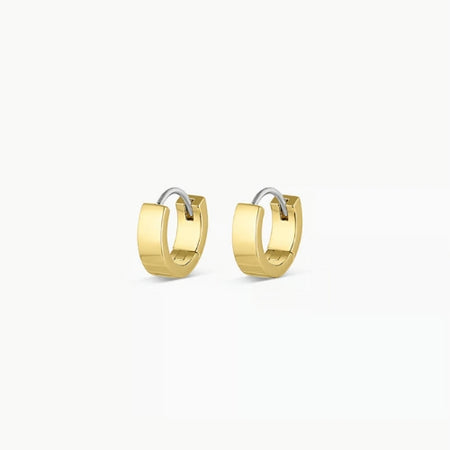 Nile Petite Silver Post Earrings