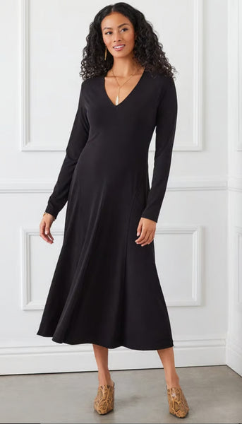 Kate V Neck Midi Dress