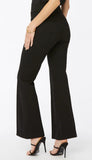 Pull On Flare Ankle Trouser