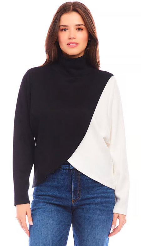 Long Sleeve Shirred Raglan Shirt