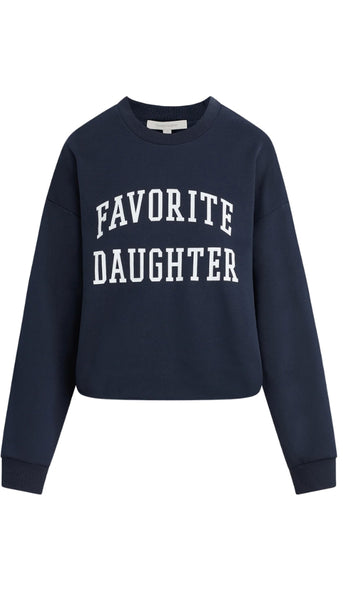 Cropped Collegiate Sweatshirt