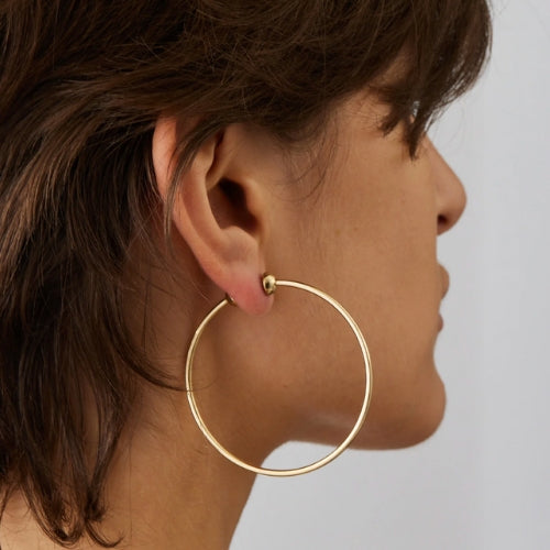 Icon Hoop Earrings - Medium