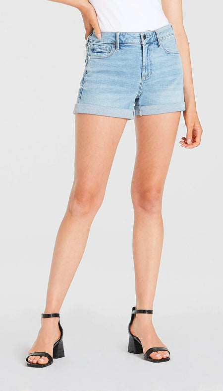 Connor Relaxed High Rise Short - Cobblestone