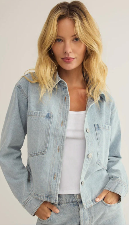 Crop Button Jacket