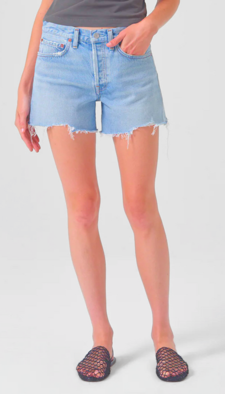 Connor Relaxed High Rise Short - Cobblestone