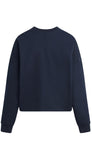 Cropped Collegiate Sweatshirt