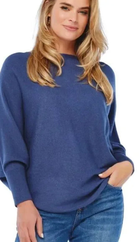 Intarsia Long Sleeve Crew Neck Sweater