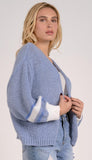 Loose Knit Cardigan Sweater