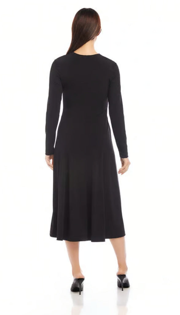 Kate V Neck Midi Dress