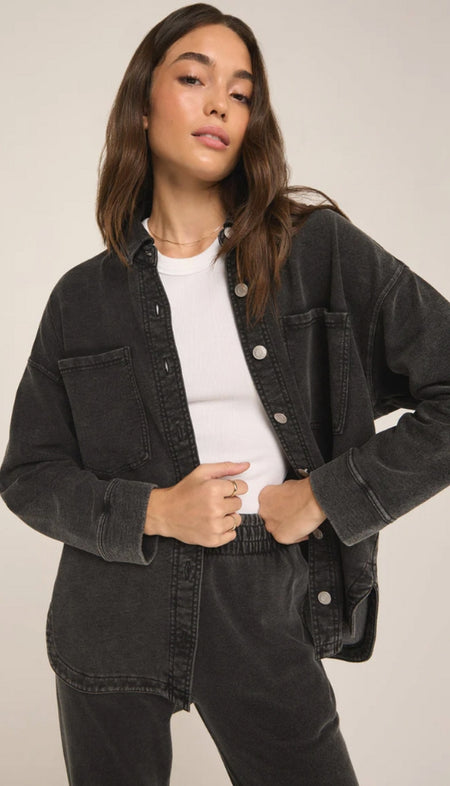 Classic Denim Jacket with Pockets