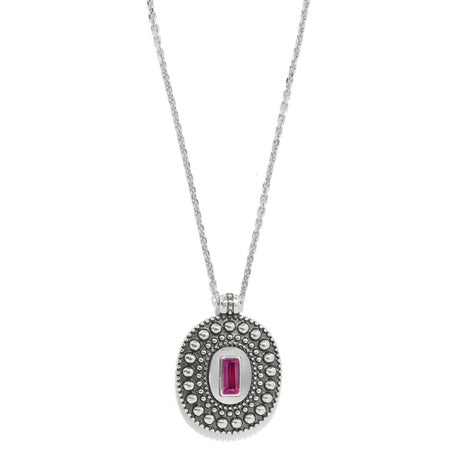 Meridian Geo Round Mini Necklace