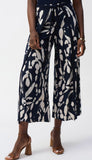 Abstract Print Wide Leg Pant