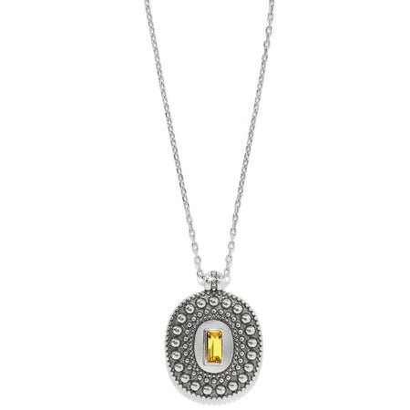 Meridian Geo Round Mini Necklace