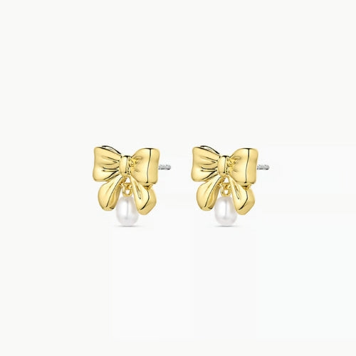 Bow Pearl Earrings