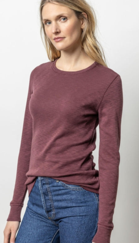 Lila Mock Neck Top