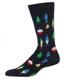 Men's Fishing Lures Crew Socks