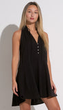 Halter Vneck Dress