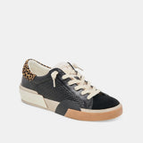 Zina Plush-Sneaker - Zina2 - Black Multi Woven