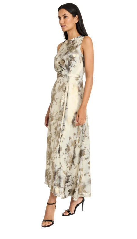 Tatum Shadow Floral Midi Dress