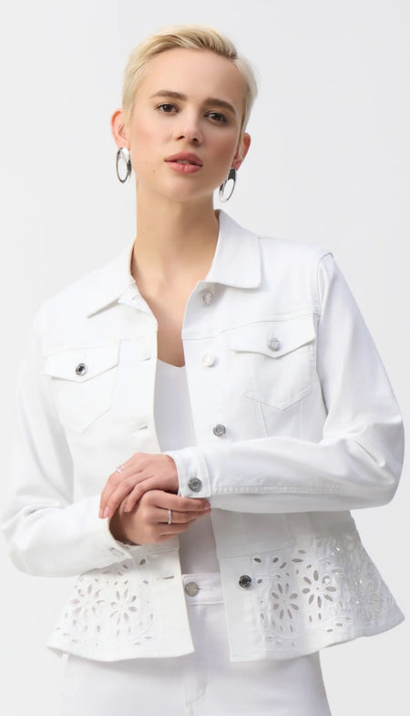 Crop Button Jacket