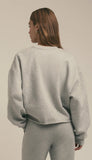 Cropped Collegiate Sweatshirt