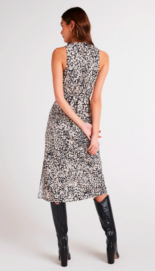 Tank Slip Dress - Abstract Bloom Print