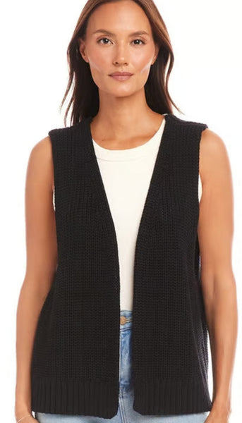 Open Sweater Vest