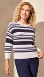 3/4 Sleeve Scoop Neck Sweater