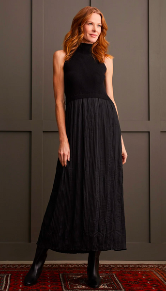 Sleeveless Twofer Maxi Dress