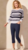 3/4 Sleeve Scoop Neck Sweater