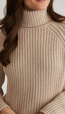 Stella Turtleneck Pullover Sweater