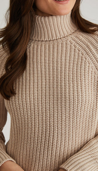 Stella Turtleneck Pullover Sweater