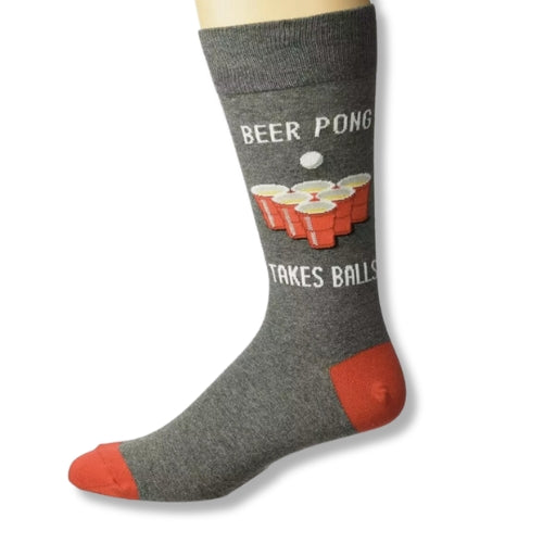 Men's Beer Pong Crew Socks