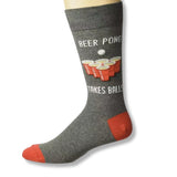 Men's Beer Pong Crew Socks