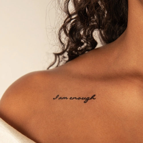 Tattoo 3Pk-I Am Enough