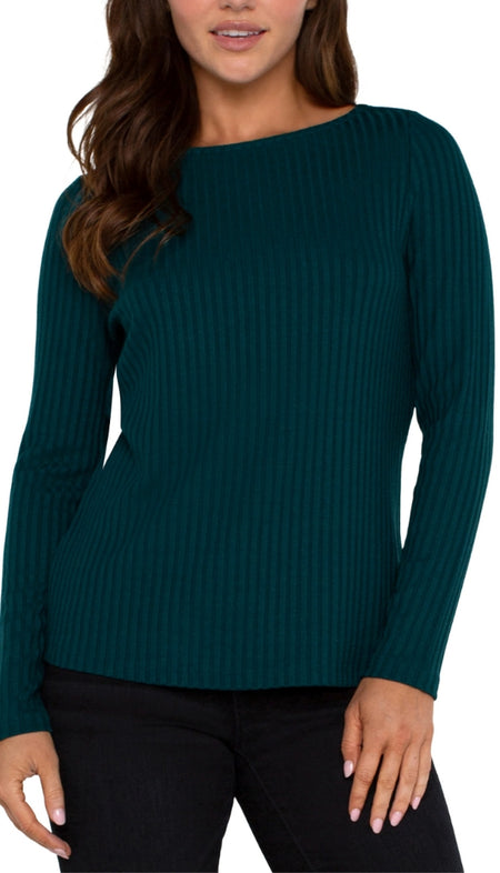 Long Sleeve Crew Neck Top