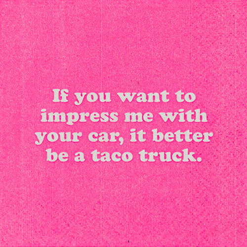 Napkin Taco Truck