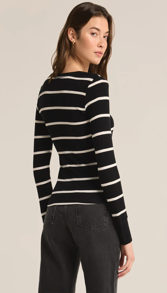 Scarlett Rib Henley