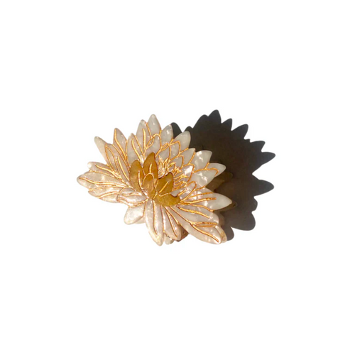 Hair Clip - Water Lily