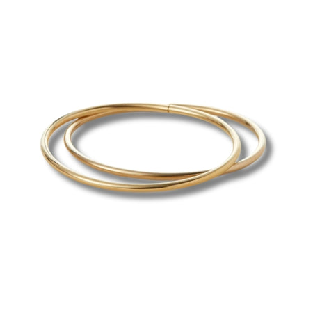 Direction Gold Disc - 2mm Bracelet