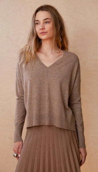 Wagner Top - Taupe