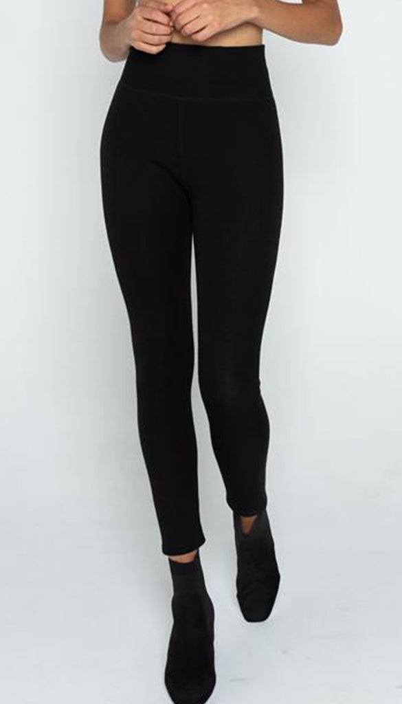 Viscose Sherpa Lined Full Winter Thermal Leggings by C'est Moi - SALE