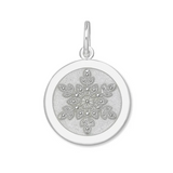 Medium Pendant - Snowflake